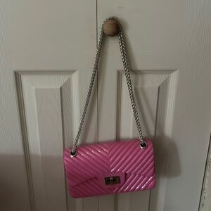 Forever 21 chevron purse